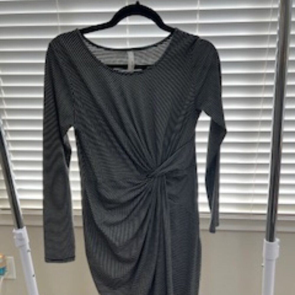 Black and White Twist Petite Small Dress Loveappela (Nordstrom)